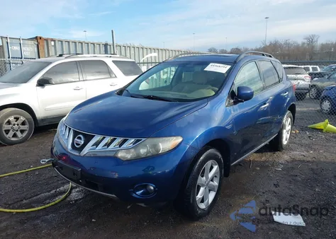 2010 Nissan Murano Sl from USA, damaged, VIN JN8AZ1MW8AW105435